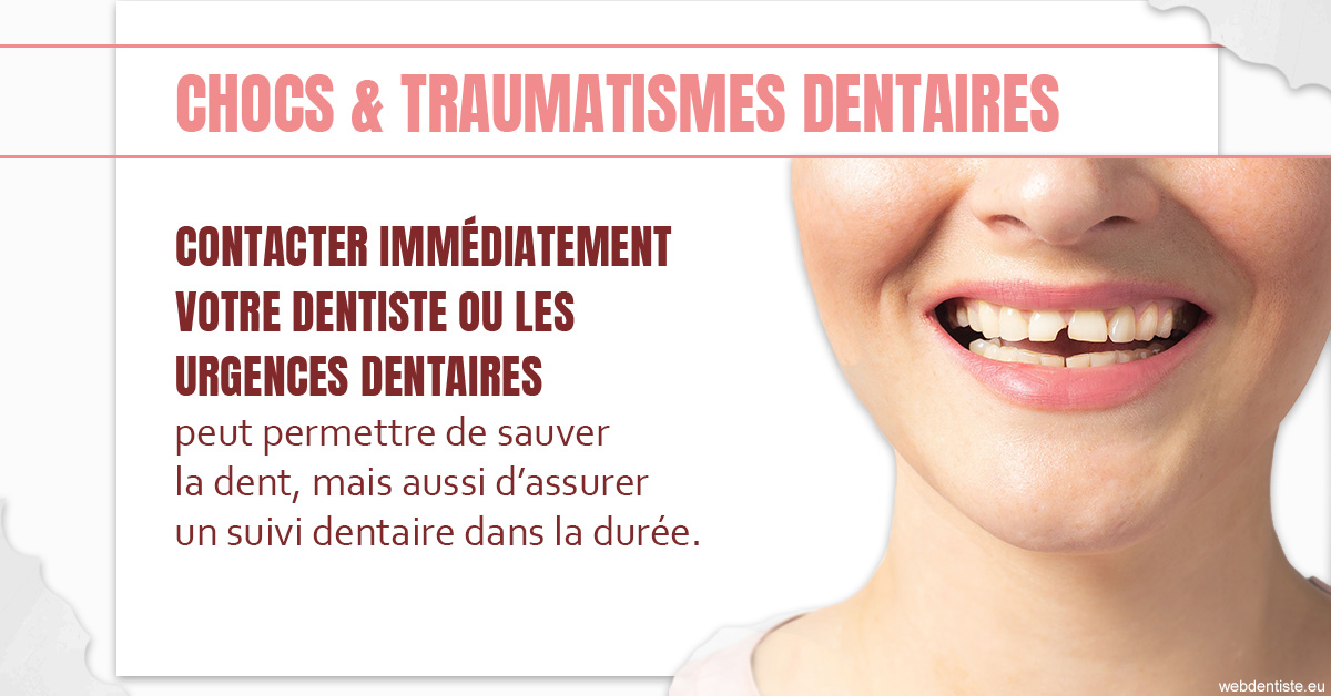 https://www.docteurfournier.fr/2023 T4 - Chocs et traumatismes dentaires 01