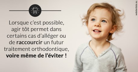 https://www.docteurfournier.fr/L'orthodontie précoce